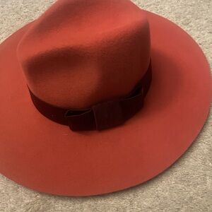 Brixton Supply Company Elegant burgundy Wide-Brim Hat 56 cm hat
